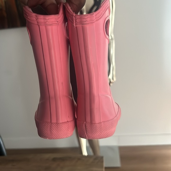 Hunter Pink Rubber Boots - Toddler’s Size 4uk - Picture 5 of 6